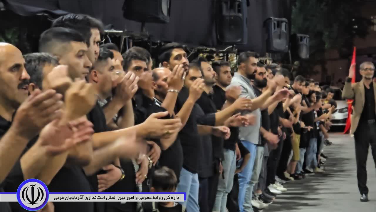 حضور مسئولان ارشد شهرستان ماکو در جمع عزاداران حسینی