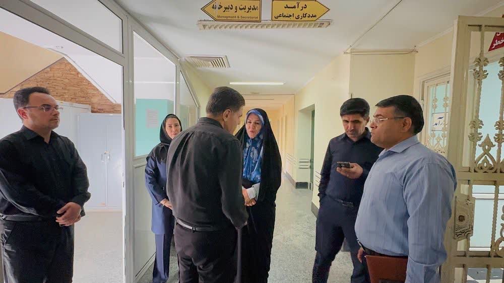 بازدید سرزده فرماندار ماکو از بیمارستان فجر ماکو؛ تأکید بر ارتقای کیفیت خدمات درمانی و رضایتمندی مردم