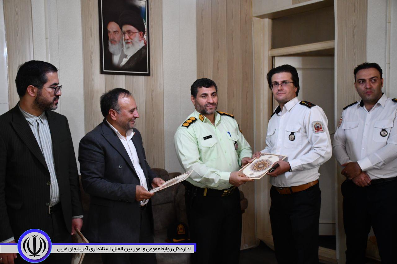 تجلیل از جایگاه ایثار و خدمت در روز آتشنشانی و ایمنی